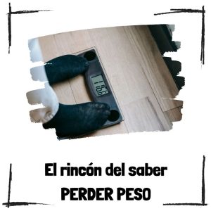 Perder peso - El rincón del saber