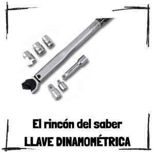 Llave dinamométrica - El rincón del saber